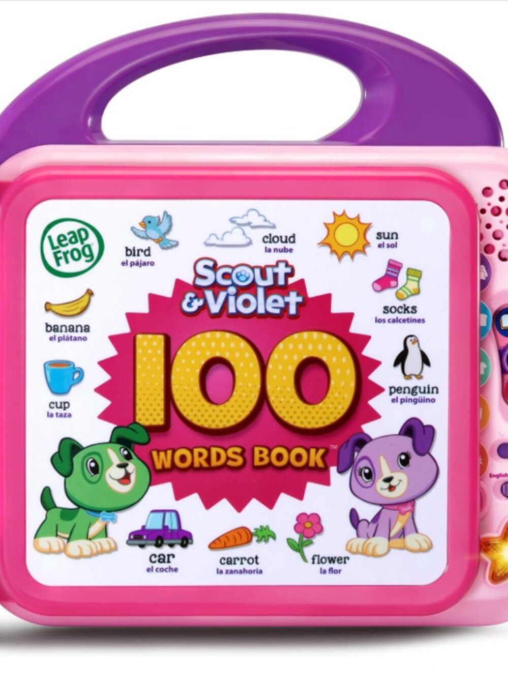 LeapFrog Scout and Violet 100 Words Book EUC